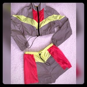 Hot Miami Styles Other - Two Piece Reflective Short Set Hot Miami Styles Other - Two Piece Reflective Short Set